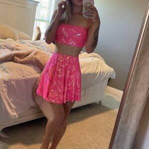 Lulus boutique two piece set
